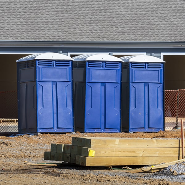 how do you ensure the porta potties are secure and safe from vandalism during an event in Elk